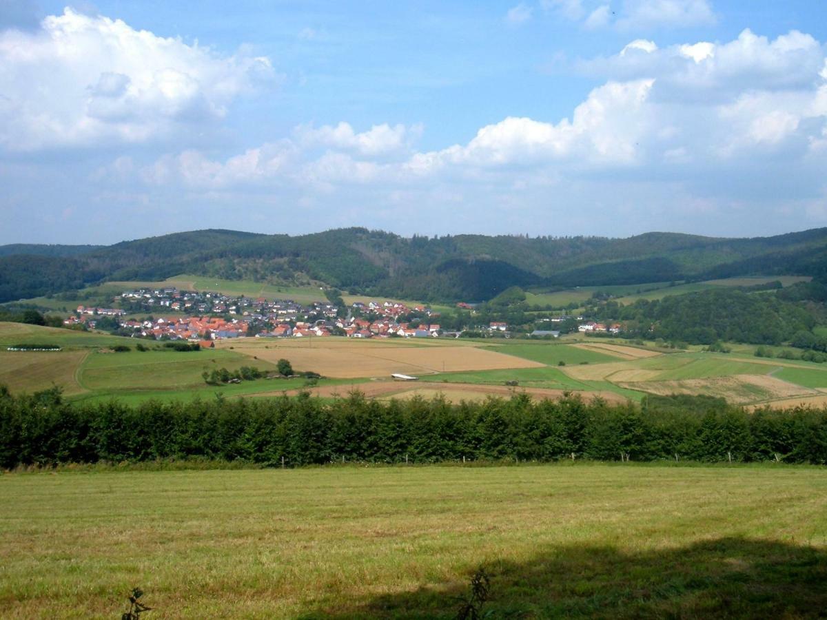 Ferienwohnungen Finke Frankenau Exteriör bild