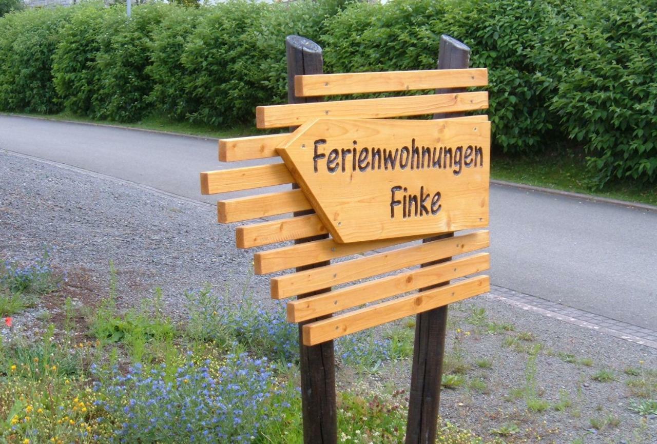 Ferienwohnungen Finke Frankenau Exteriör bild